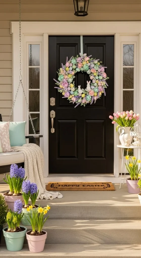 Pastel Welcome Wreath