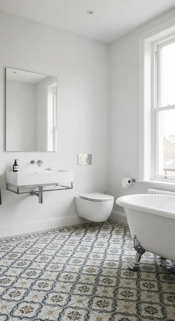 Patterned Floor Tiles