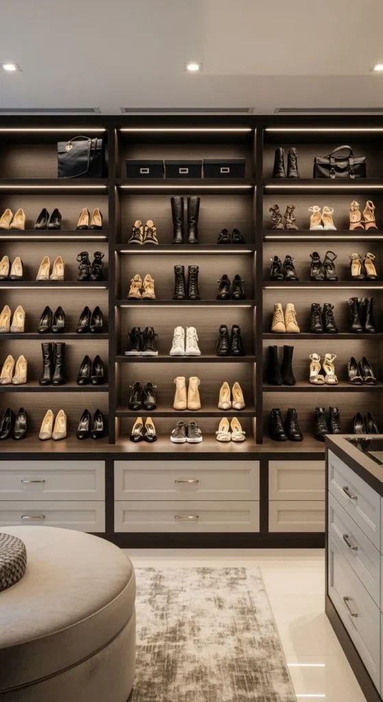 Shoe Display Wall