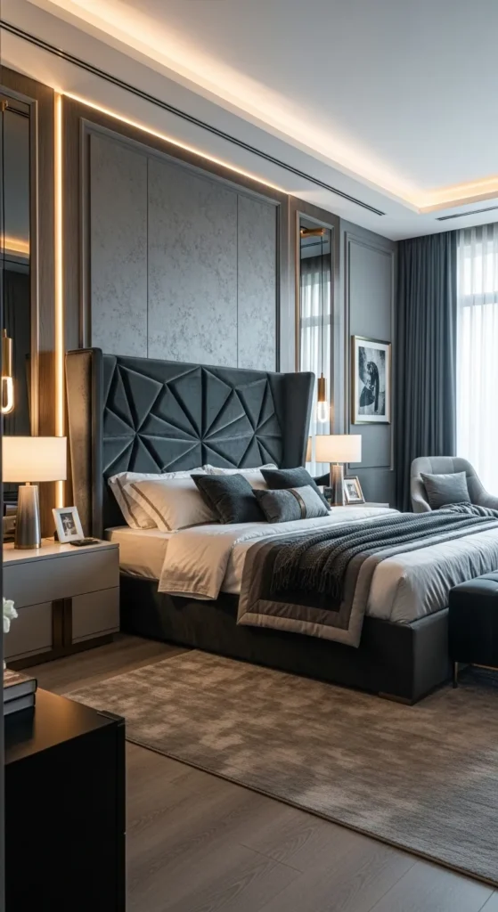 Statement Headboard Design