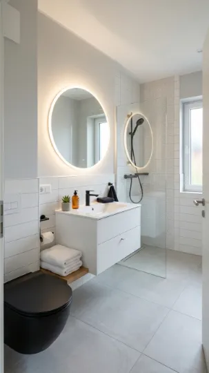 Floating Vanities for Openness