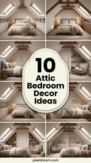 10 Attic Bedroom Decor Ideas