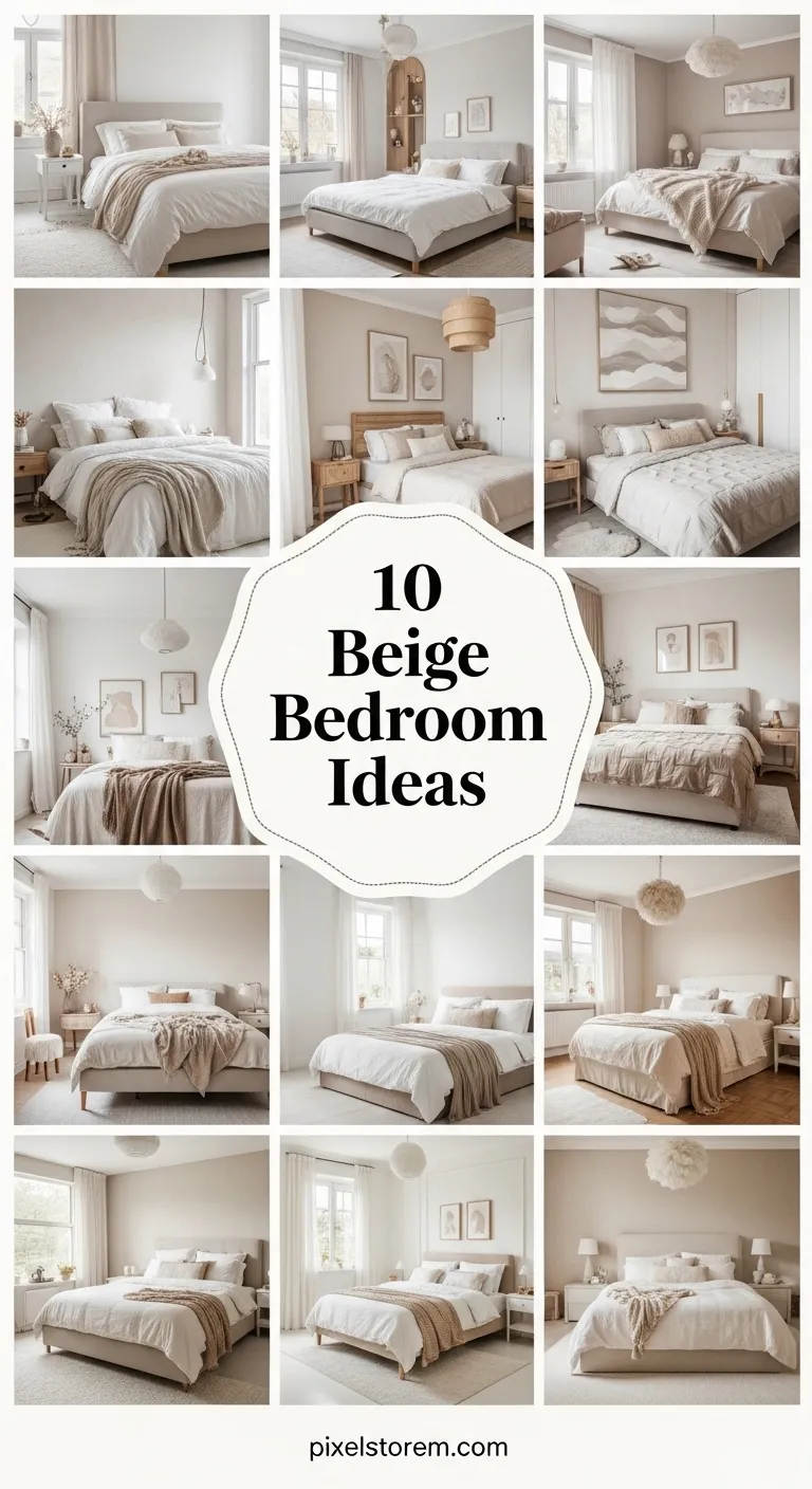 10 Beige Bedroom Ideas for a Warm, Cozy, and Elegant Space