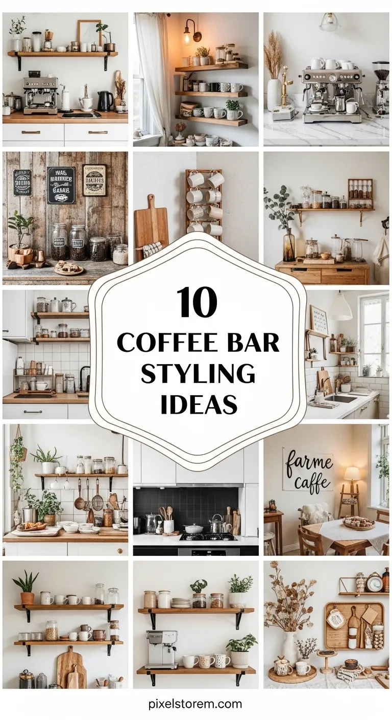 10 Coffee Bar Styling Ideas for a Cozy, Stylish, and Functional Space