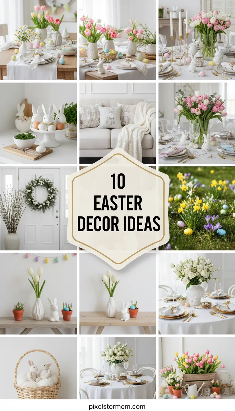 10 Easter Decor Ideas for a Fresh, Festive, and Charming Home