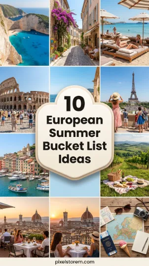 10 European Summer Bucket List Ideas