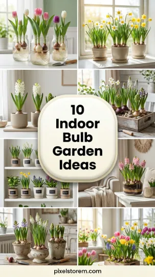 10 Indoor Bulb Garden Ideas