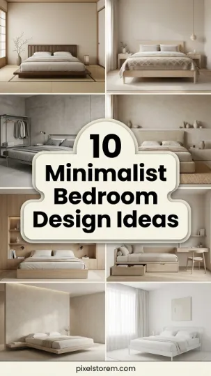 10 Minimalist Bedroom Design Ideas