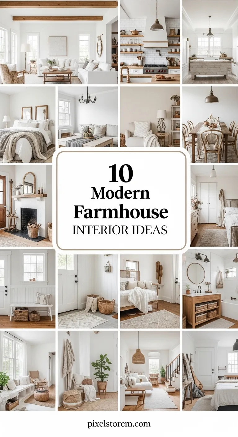 10 Modern Farmhouse Interior Ideas for a Cozy and Stylish Home