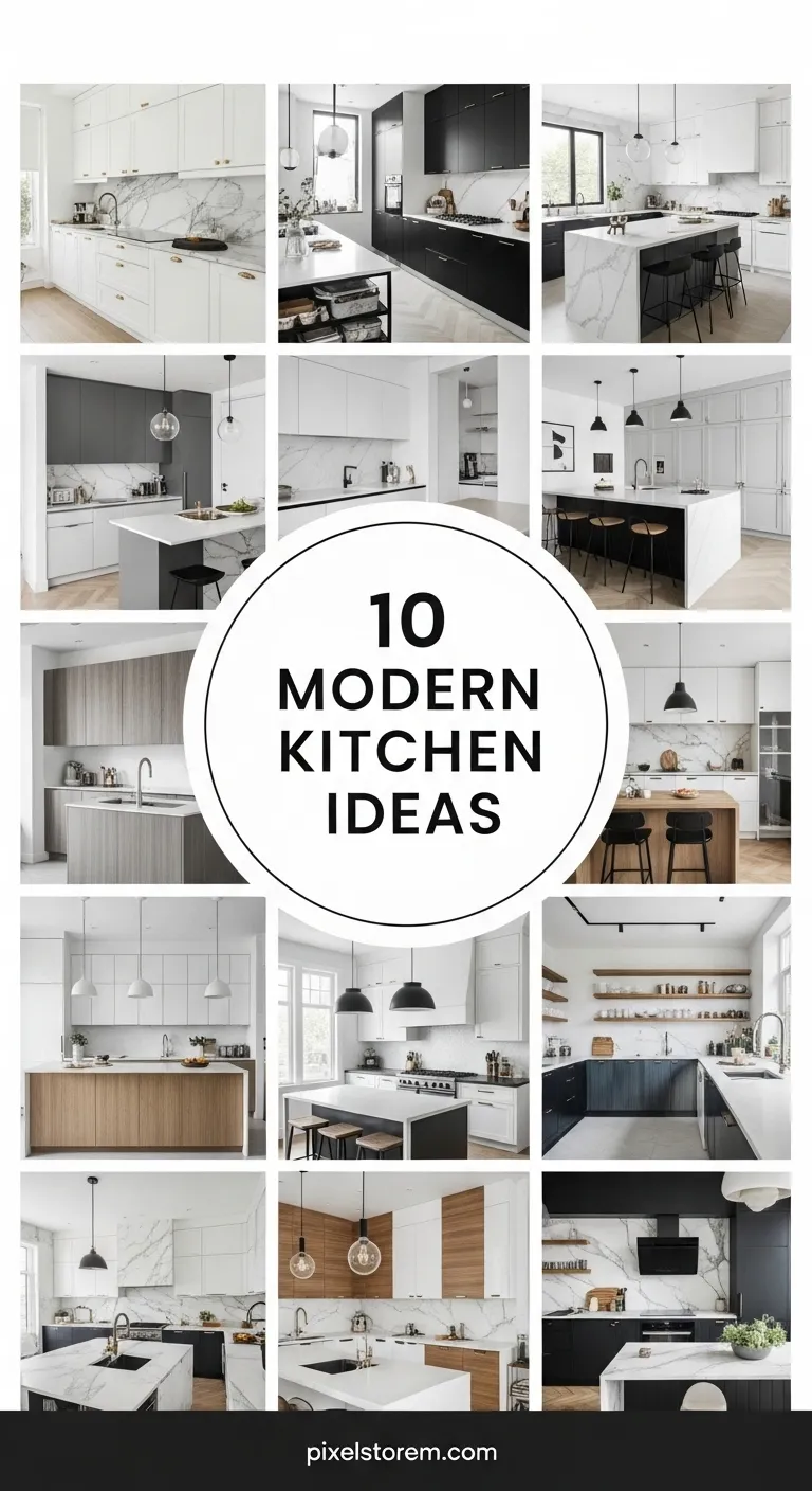 10 Modern Kitchen Ideas for a Sleek, Functional, and Stylish Space