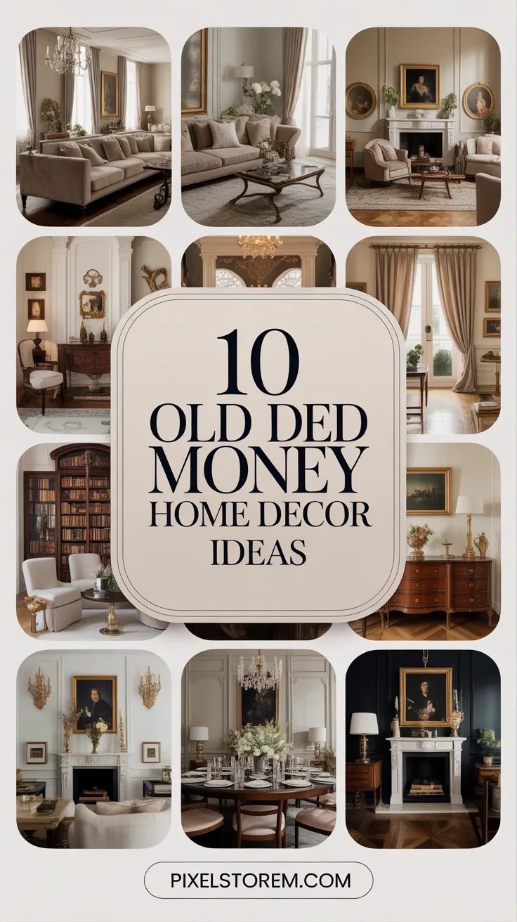 10 Old Money Home Decor Ideas for a Timeless, Elegant, and Luxurious Home