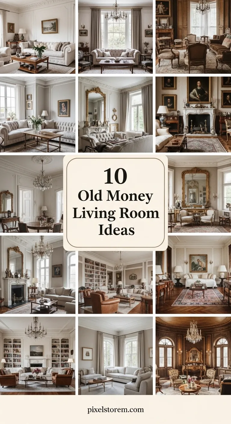10 Old Money Living Room Ideas for a Timeless, Elegant, and Luxurious Space