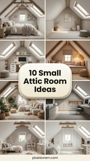 10 Small Attic Room Ideas