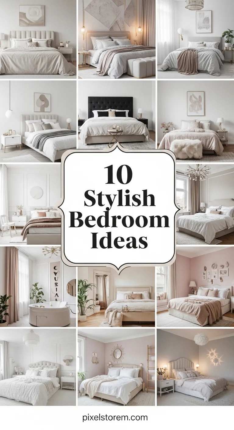 10 Stylish Bedroom Ideas for Adults for a Modern, Comfortable, and Elegant Space