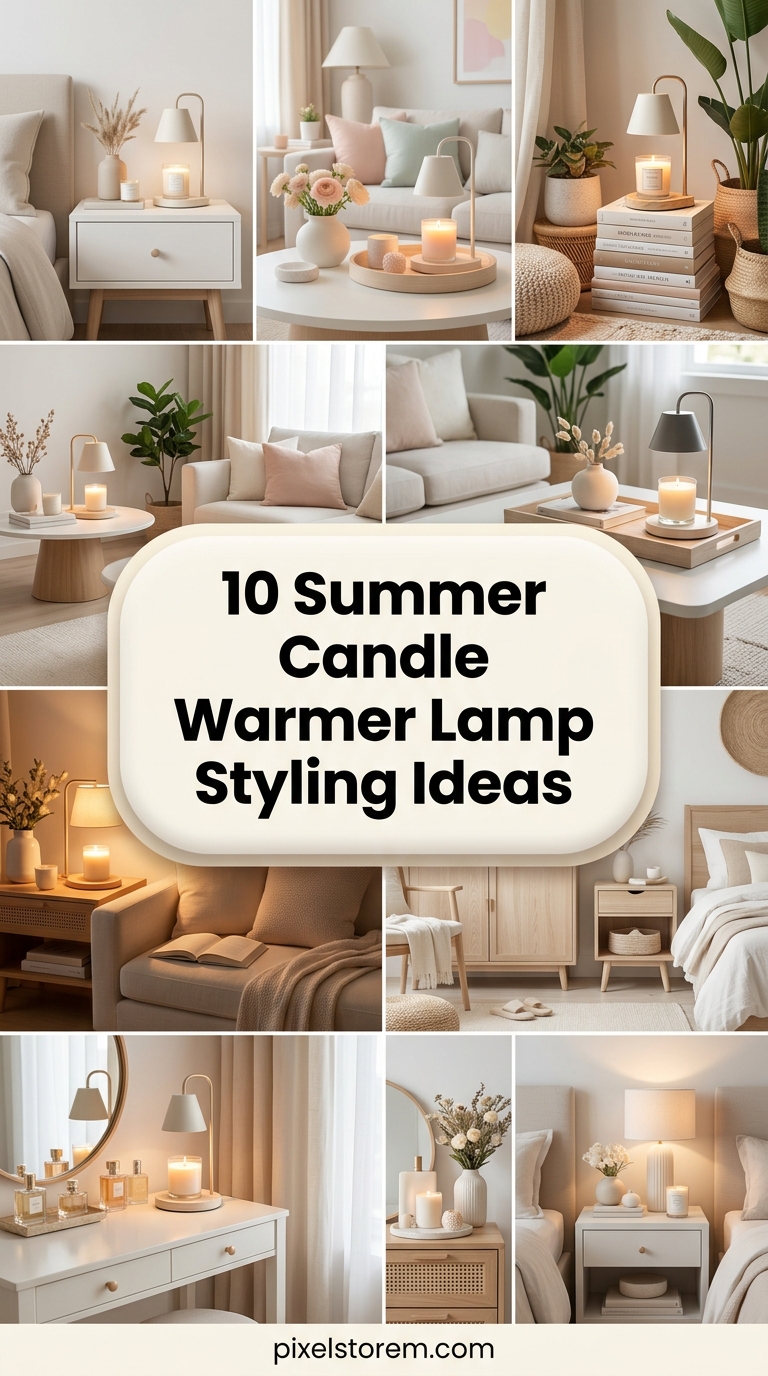 10 Summer Candle Warmer Lamp Styling Ideas