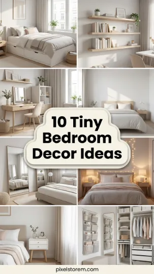 10 Tiny Bedroom Decor Ideas