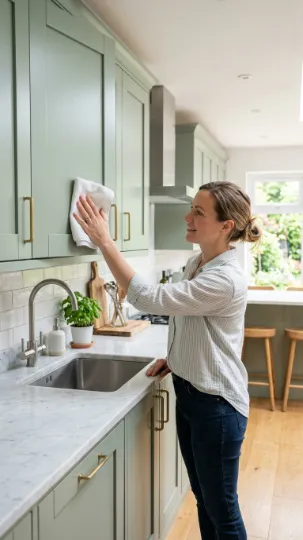 Maintain and Care for Painted Cabinets
