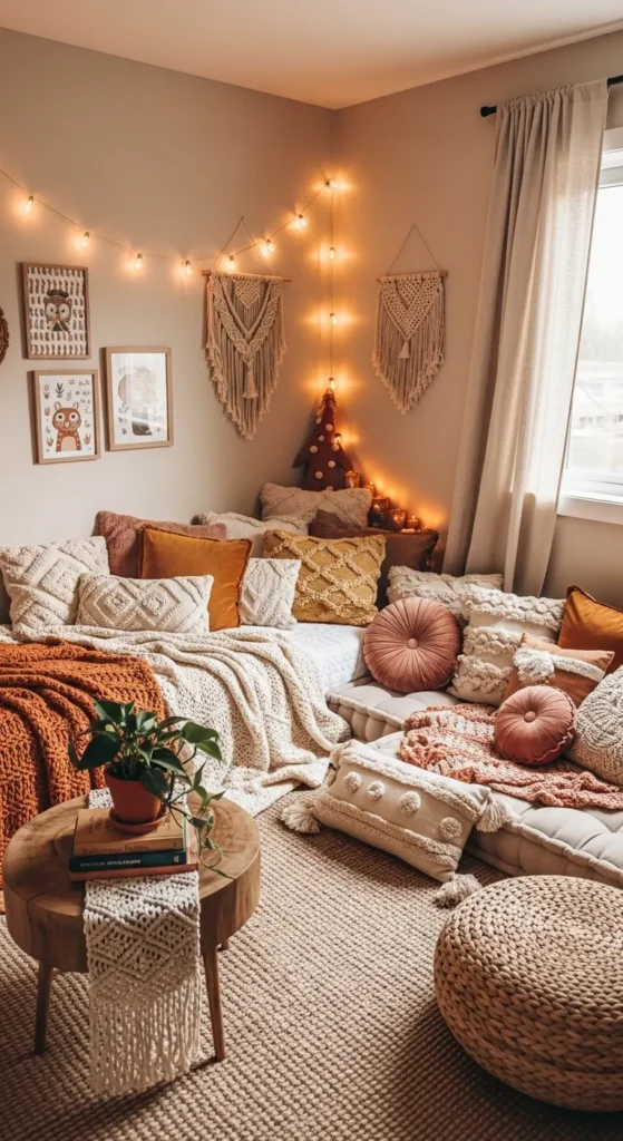 Textured Pillows & Throws