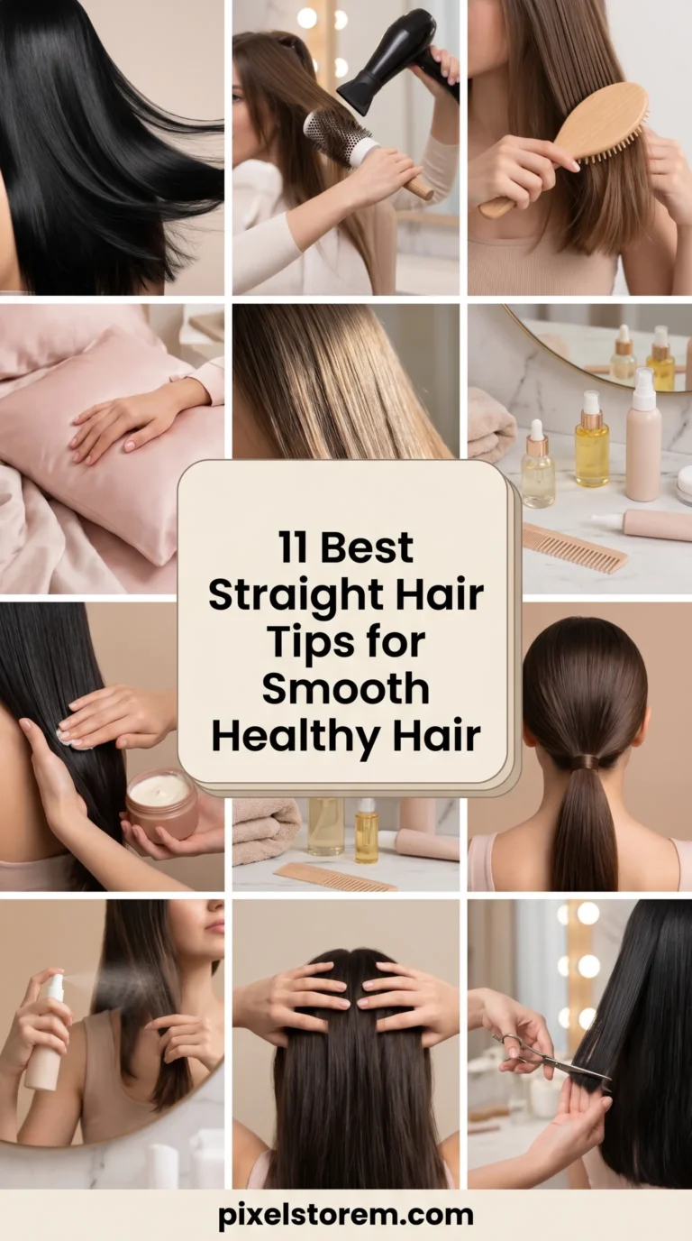 Best Straight Hair Tips for Smooth Healthy Hair