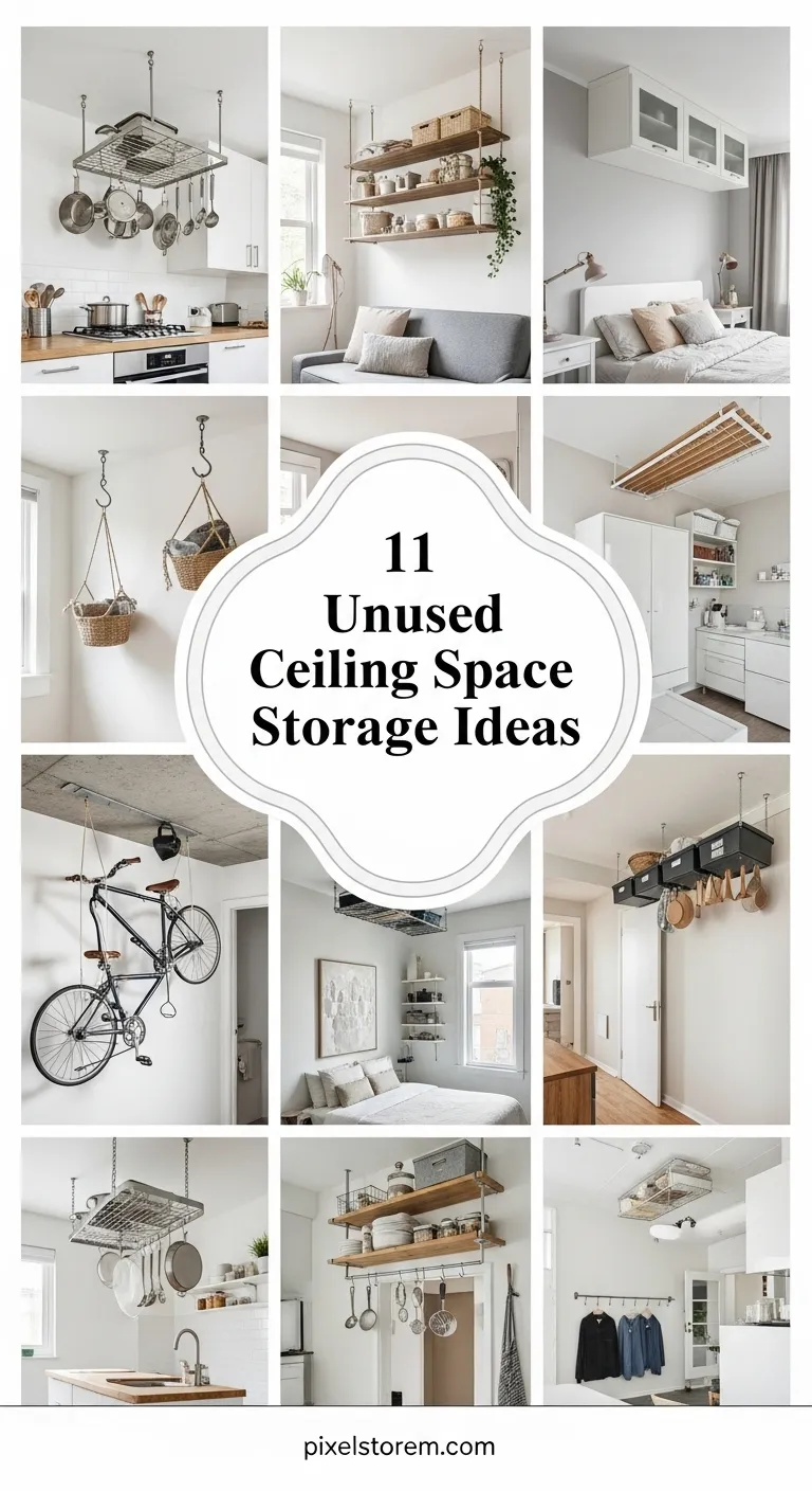 11 Unused Ceiling Space Storage Ideas for a Smart, Organized, and Clutter-Free Home