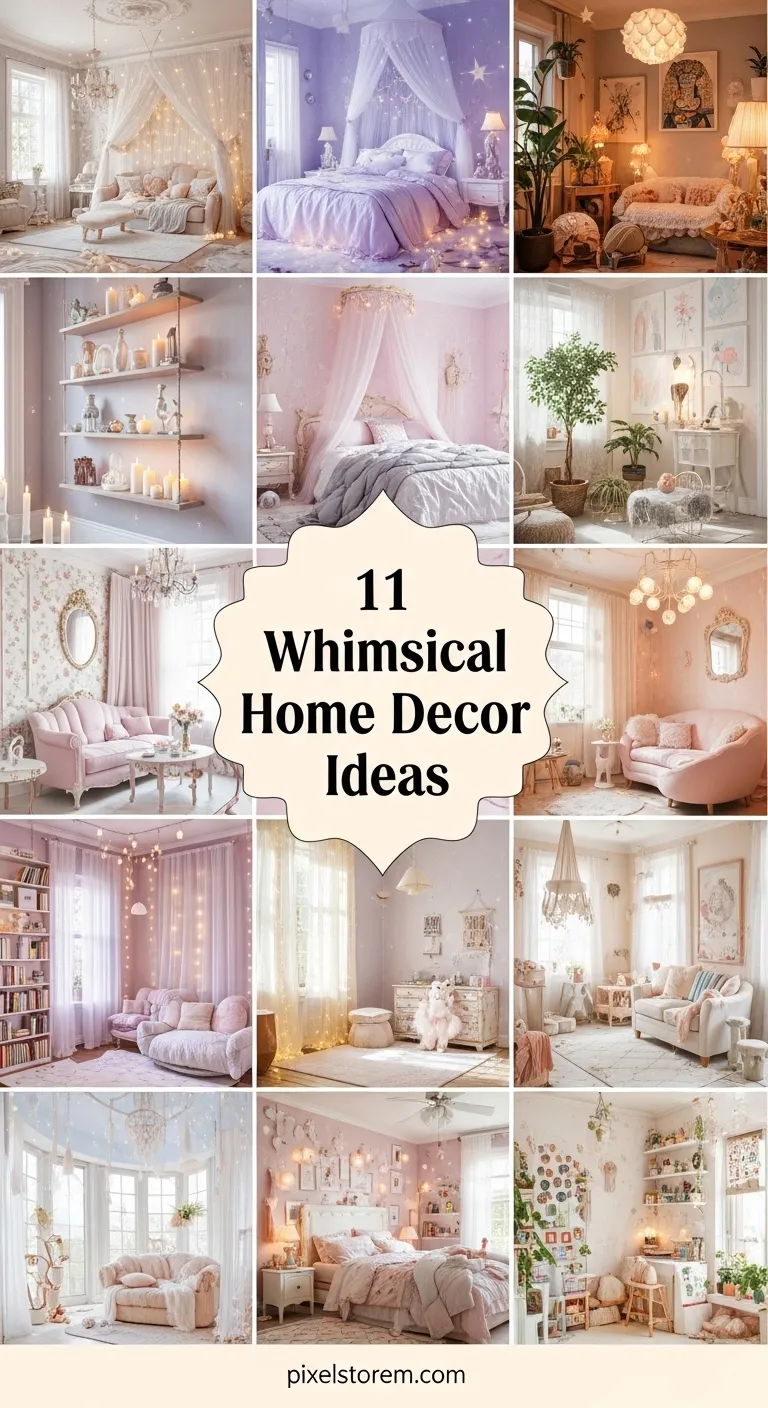 11 Whimsical Home Decor Ideas for a Magical, Creative, and Dreamy Space