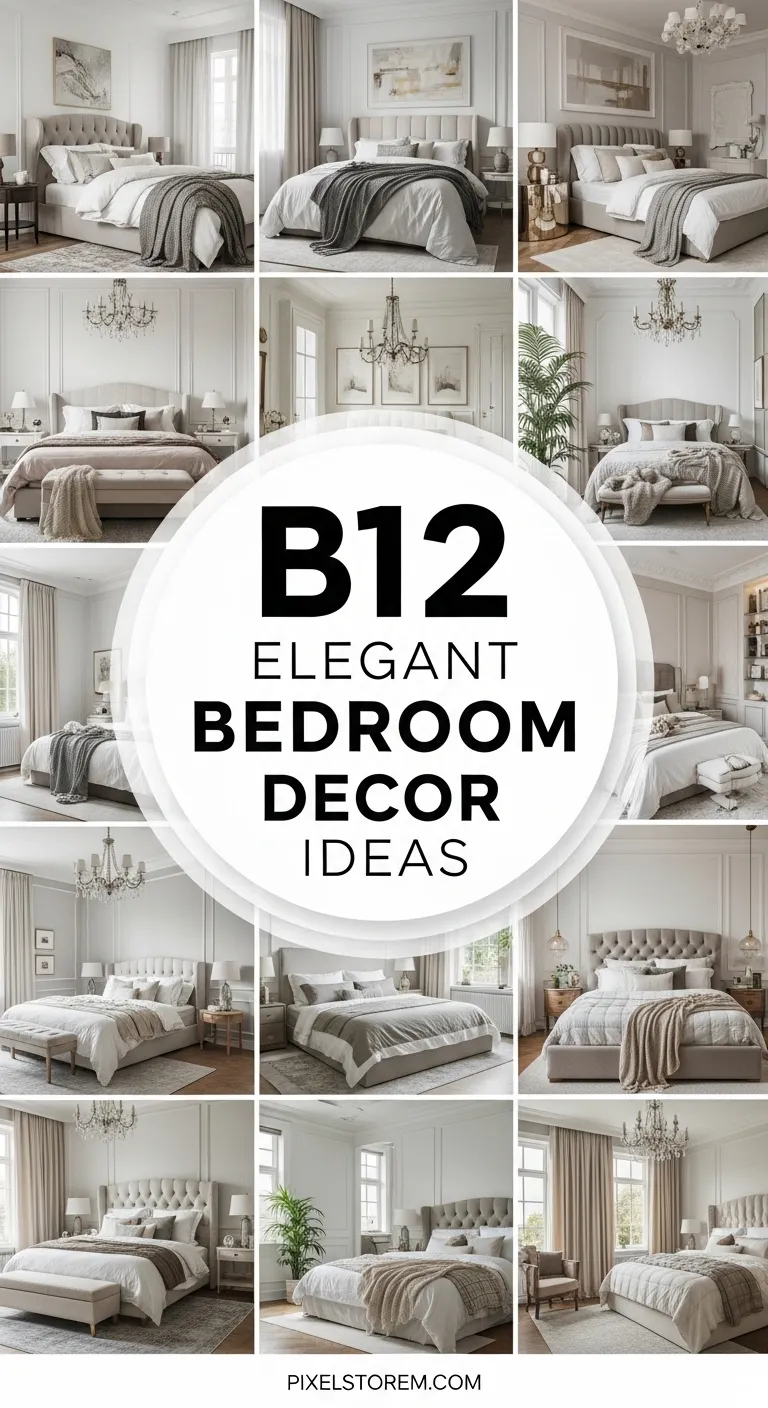 12 Elegant Bedroom Decor Ideas for a Stylish and Luxurious Space