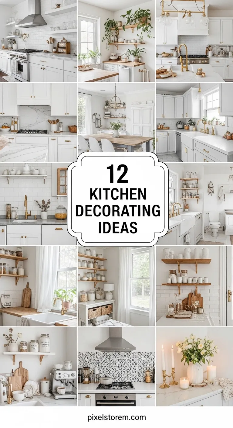12 Kitchen Decorating Ideas for a Stylish, Functional, and Inviting Space