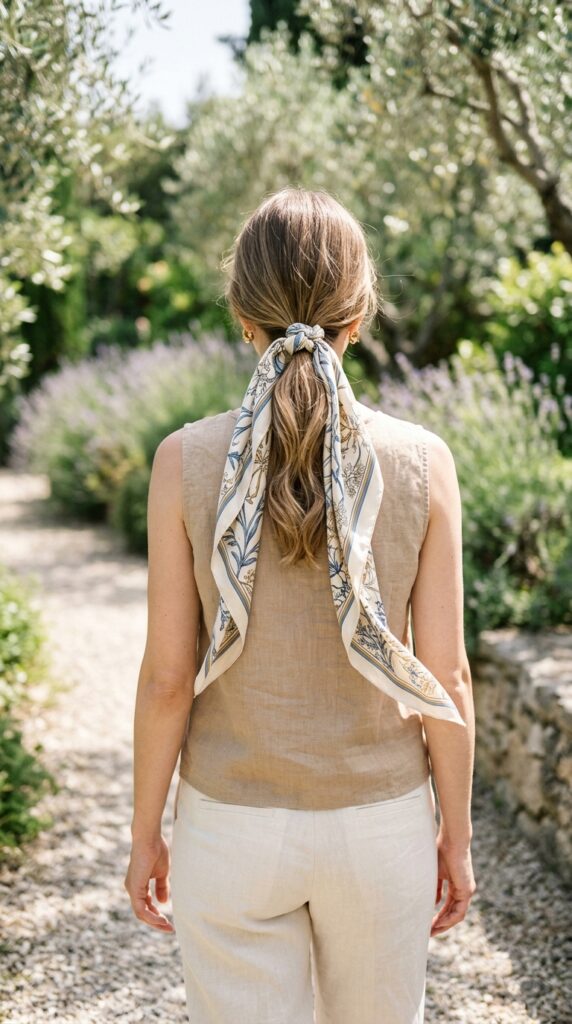 Low Ponytail Tie