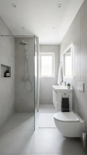 Large Tiles with Minimal Grout Lines