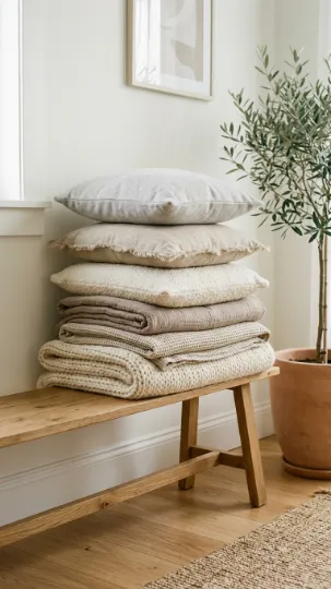 Cozy Layered Textiles
