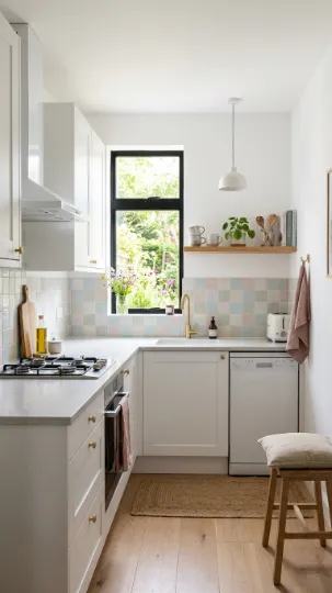 Light Colors to Open Up the Space