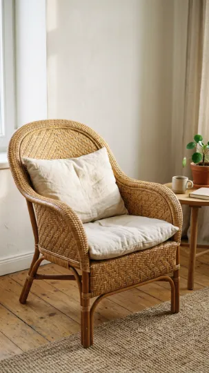 Woven and Rattan Accents
