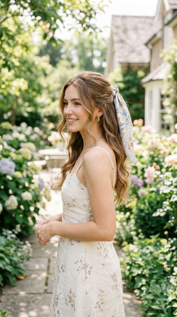 Half-Up Hair Wrap