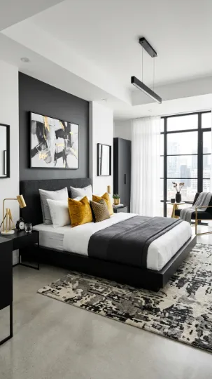 Monochrome Palette with Pops of Color