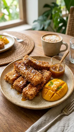 Coconut-Crusted French Toast Sticks