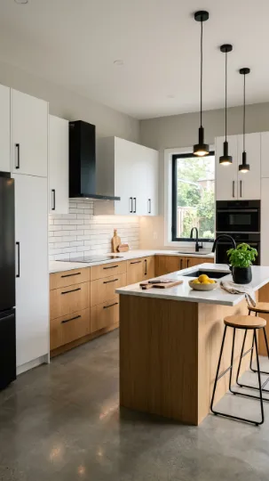 Add Black Accents for Contrast