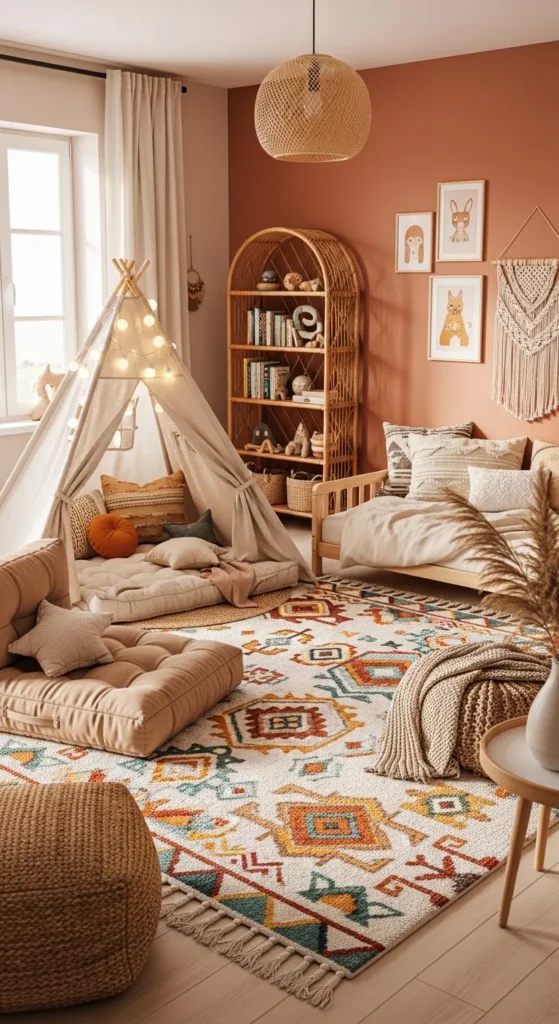 Add Colorful Rugs