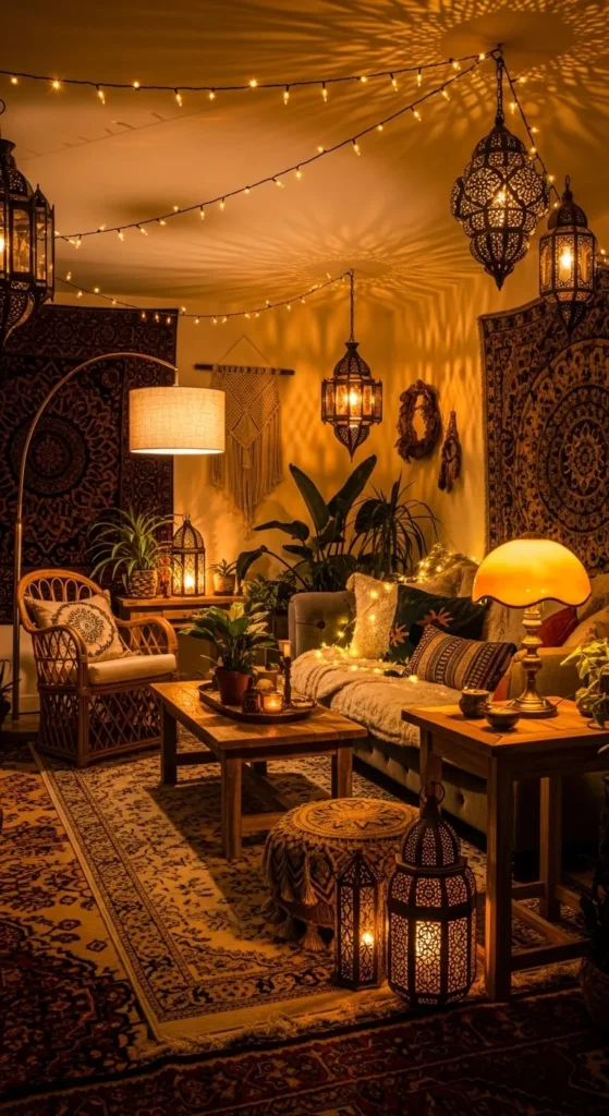 Add Cozy Lighting