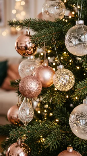 Add Metallic Ornaments