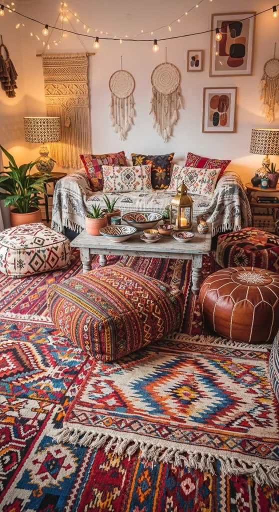 Add Patterned Rugs