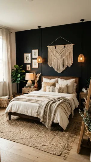 Black Accent Wall