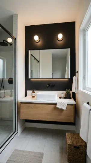 Black Accent Wall