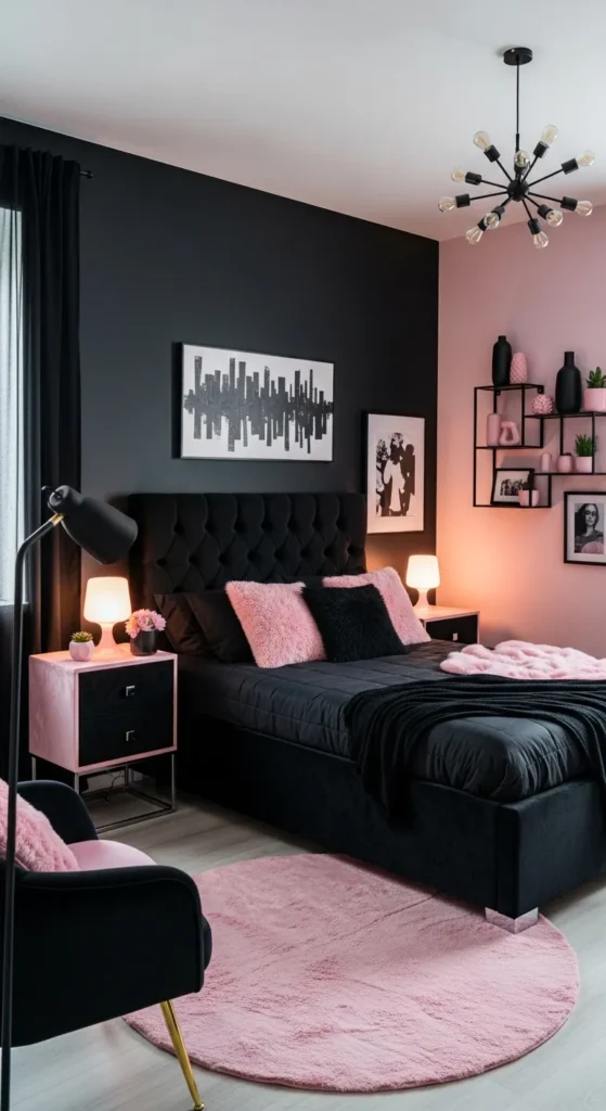 Black and Pink Combo