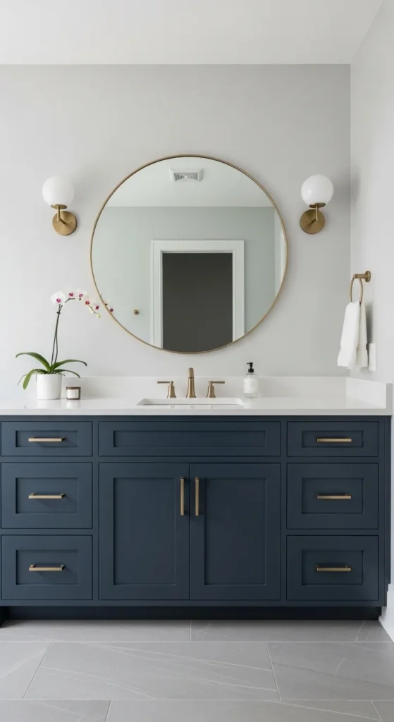 Blue Vanity