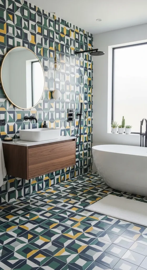 Bold Patterned Tiles