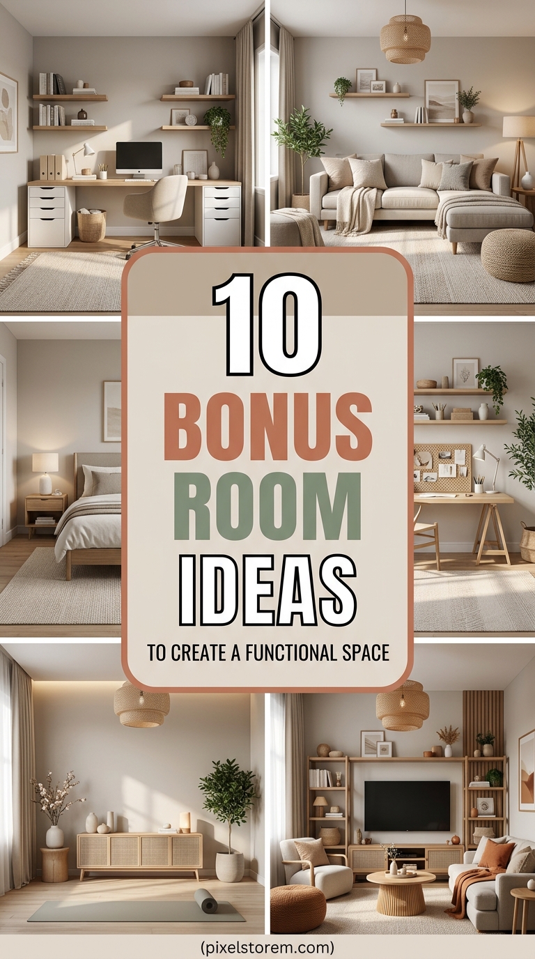 10 Bonus Room Ideas to Create a Functional and Stylish Space