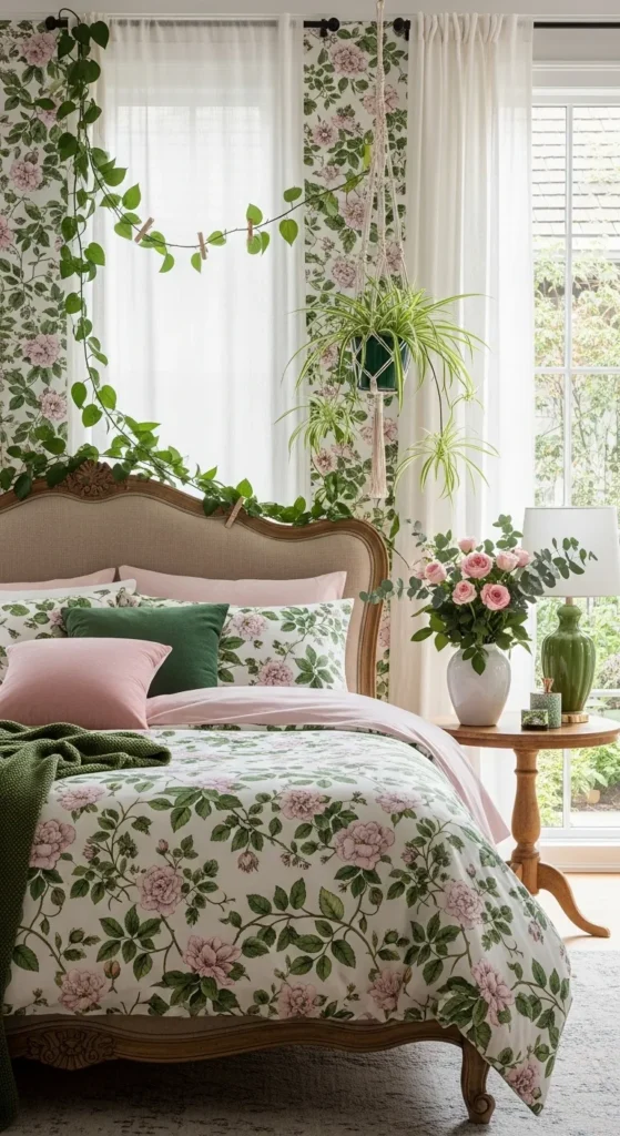 Botanical Inspired Bedroom