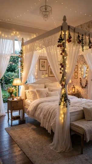 Canopy Bed for a Fairytale Look