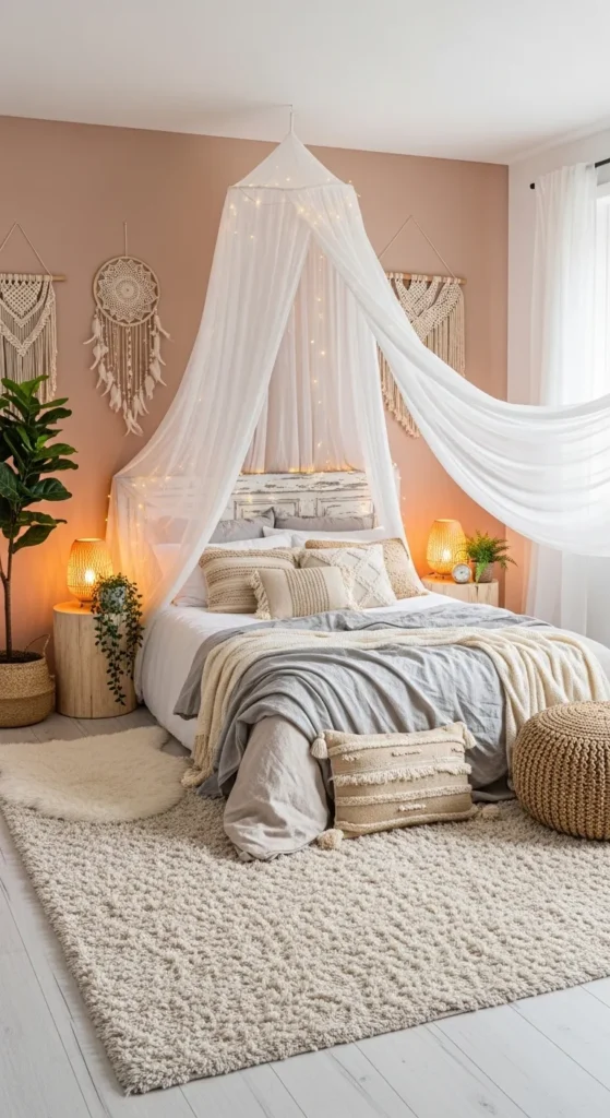 Canopy or Flowing Curtains