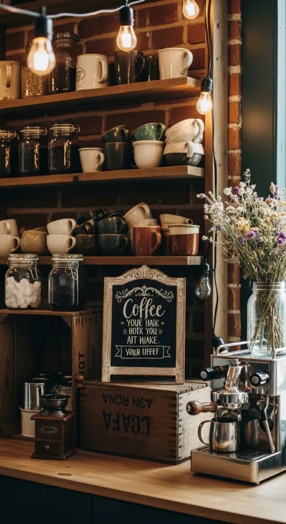 Chalkboard Coffee Corner